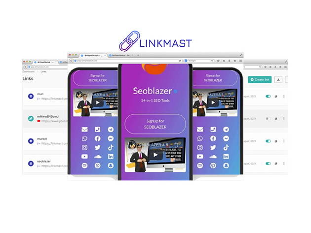 Linkmast Multiple Bio Link Creator: Lifetime Subscription