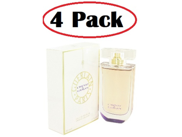 4 Pack of L'instant by Guerlain Eau De Parfum Spray 2.7 oz