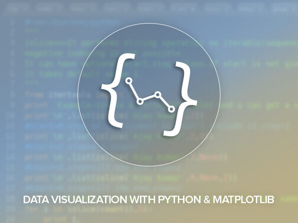 Data Visualization with Python and Matplotlib - Product Image