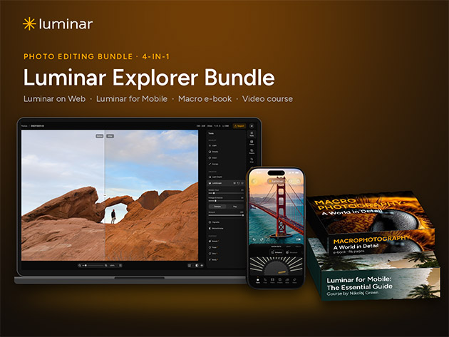 Luminar Web & Mobile Bundle: Lifetime Subscription for $59