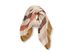 Madewell Frayed Trim Bold Stripe Blanket Square Scarf, One Size, Bright Berry Natural