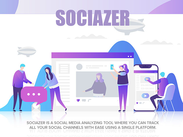 Sociazer Social Media Tracking App: Lifetime Subscription (Pro Plan)
