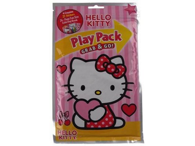Hello Kitty Valentines Grab and Go Play Pack Party Favors