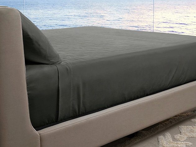 Resort Bamboo Bed Sheet Set (Onyx/King)