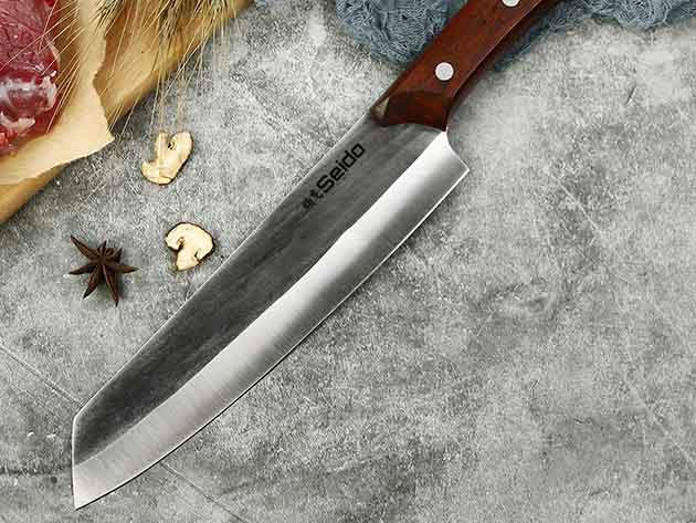 Seido Caveman 5-Piece Butcher Knife Set