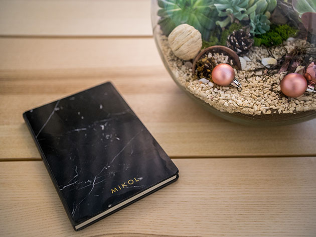 Marble Notebook (Nero Marquina)