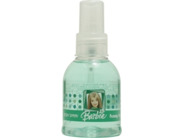 Barbie By Mattel Funny Fruits Body Spray 3.4 Oz For Women (Package Of 4)