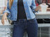 Deep Pocket Women's Mid-Rise Straight Jeans (Size 16)