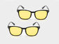 Hawk Eye Anti-Glare Glasses (Modern 2 Pack)