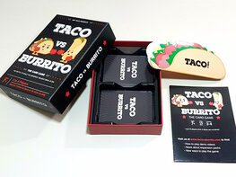 Taco vs Burrito: Strategic Card Game