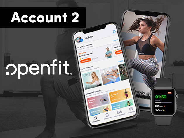 Openfit Fitness & Wellness App: 2-Yr Premium Subscription (Account 2)