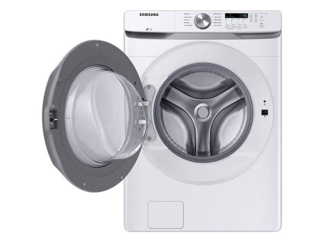 Samsung WF45T6000AW 4.5 Cu. Ft. Front Load Washer with Shallow Depth in White