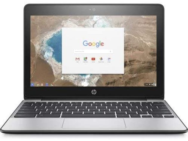 HP Chromebook 11 G5 Chromebook, 1.60 GHz Intel Celeron, 2GB DDR3 RAM, 16GB SSD Hard Drive, Chrome, 11" Screen (Grade B)