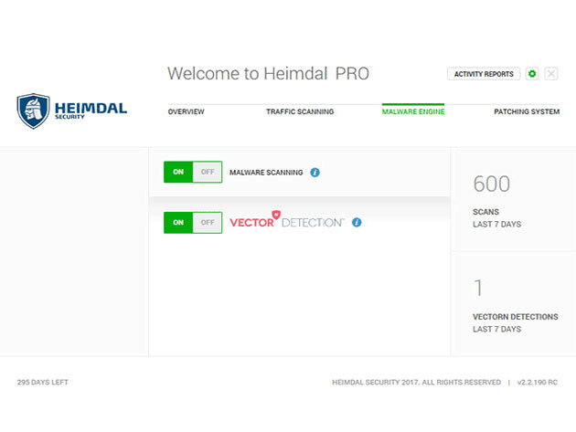 Heimdal PRO Anti-Malware: Lifetime Subscription (1 PC)