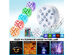 4-Pack Decorative Waterproof Battery Operated LED Lights - 16 Changing Colors