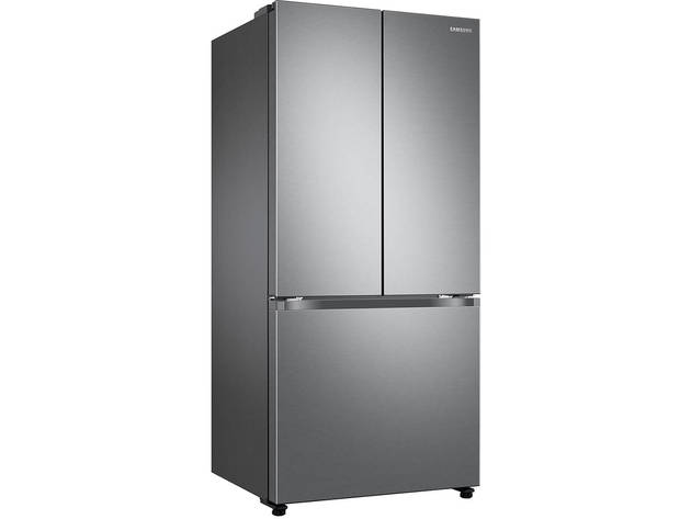 Samsung RF18A5101SR 18 cu. ft. Smart Counter Depth 3-Door French Door Refrigerator - Stainless Steel