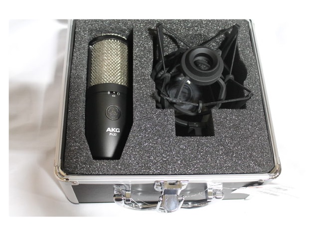 AKG Pro Audio P420 Dual Capsule Low Noise Electronics Condenser Microphone,Black