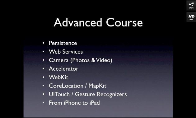 iOS App Development Course