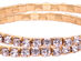 Oussum Tennis Bracelets with Swarovski Elements: Set of 2