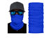 Balec Face Cover Neck Gaiter Dust Protection Tubular Breathable Scarf - 6 Pcs - Royal Blue