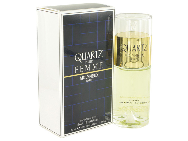 QUARTZ Eau De Parfum Spray 3.4 oz For Women 100% authentic perfect as a gift or just everyday use