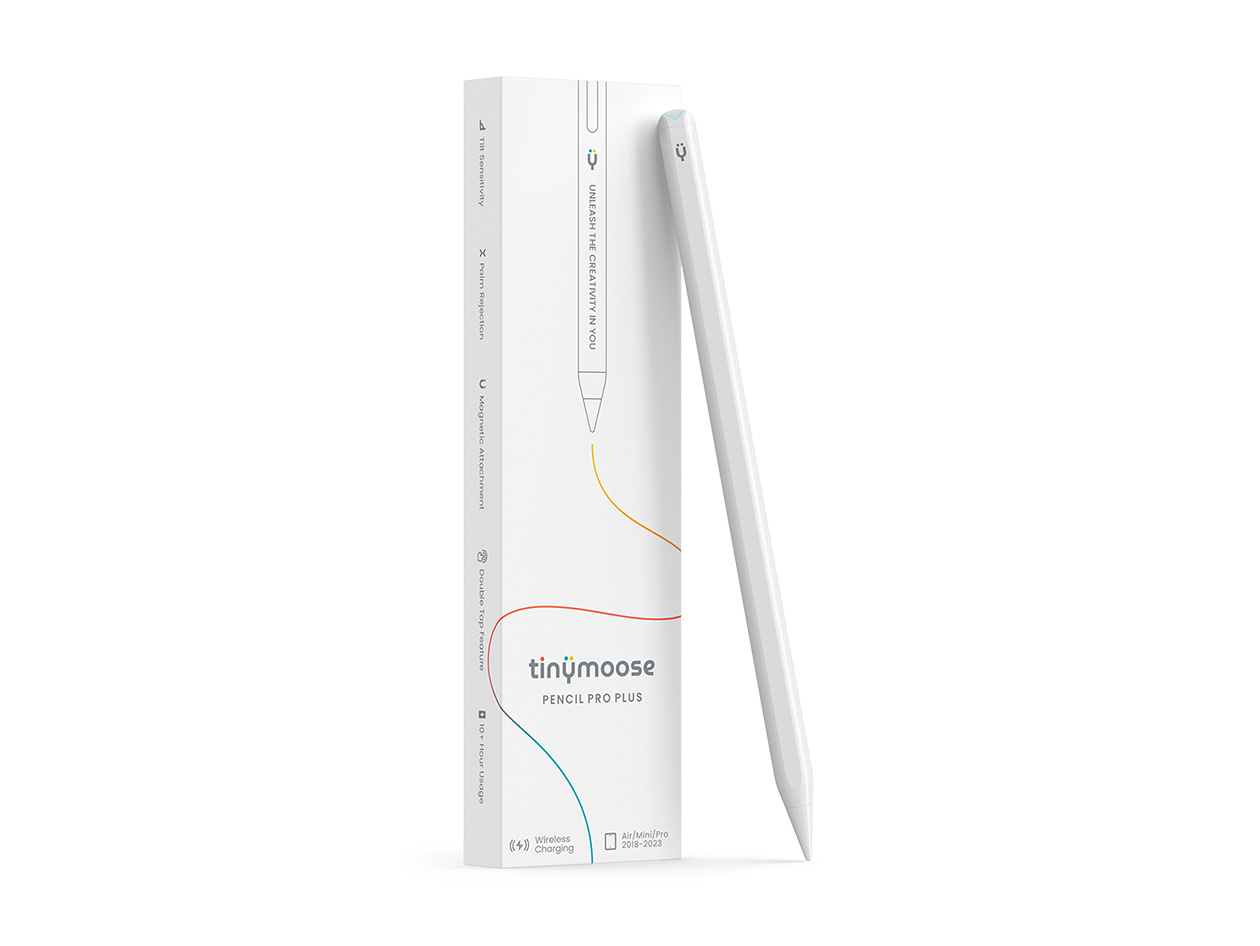 Tinymoose Pencil Pro Plus for iPad with Wireless Charging