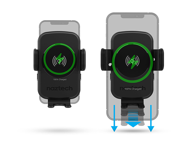 Naztech Smart Grip Wireless Charging Car Mount