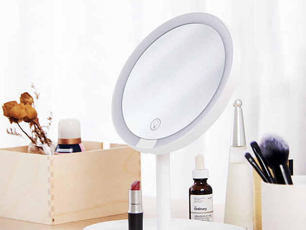 LED 3x Magnification Vanity Mirror