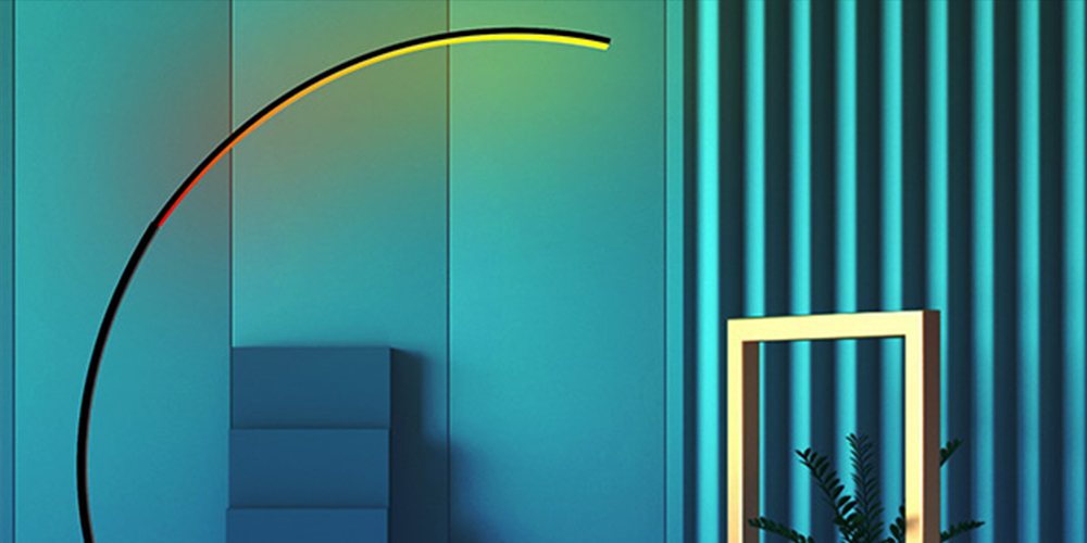 RGB Modern Curve Lamp