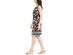 JM Collection Women's Petite Printed Sheath Dress Black Size Petite
