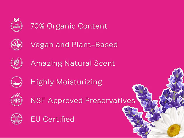 Nature's Baby Organics Shampoo & Body Wash (Lavender Chamomile/16oz)
