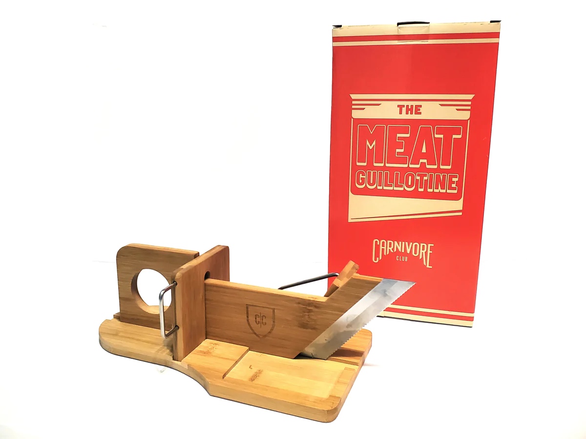 The Meat Guillotine Salami Slicer theChive University