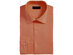 Alfani Men's Bedford Cord Classic/Regular Fit Dress Shirt Orange Size 36-37