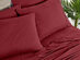 Bamboo 2000 Count 6-Piece Sheet Set with SnugGrip (Raspberry/King)