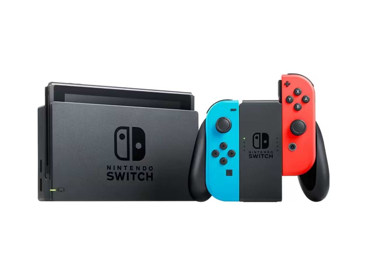 Nintendo Switch - Handheld Gaming Console Bundle (Refurbished)