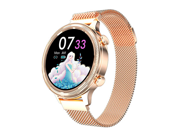 Fashion Tech Smart Watch (Gold)