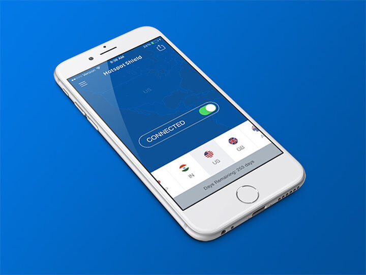 Surf the web securely and anonymously with Hotspot Shield 7