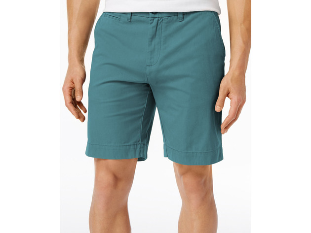 Tommy Hilfiger Men's TH Flex Stretch 9" Shorts Blue Size 35