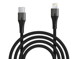 Braided MFI Certified USB-C to Lightning Cable 2M