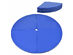Costway Foldable Pole Dance Mat Yoga Exercise Safety Dancing Cushion Crash Mat 2'' Thick - Blue