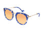 Cateye Sunglasses - Blue Tortoise