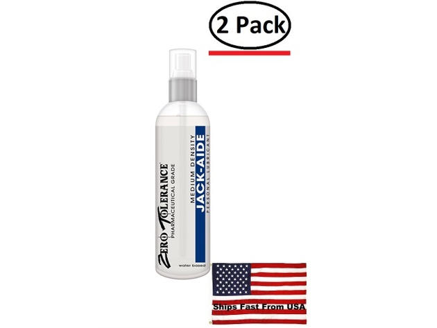( 2 Pack ) Jack-Aide Medium Density Masturbation Lubricant - 2 Oz.