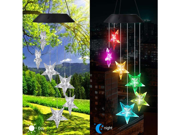 LED Color-Changing Wind Chime