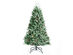 Costway 6ft Snow Flocked Artificial Christmas Tree w/ 715 Glitter PE & PVC Tips - Green