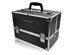 SHANY Essential Pro Makeup Train Case with Shoulder Strap and Locks - JET BLACK
