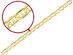 Concave Anchor 6.25mm Chain Necklace 18 Inches in 14K Yellow Gold