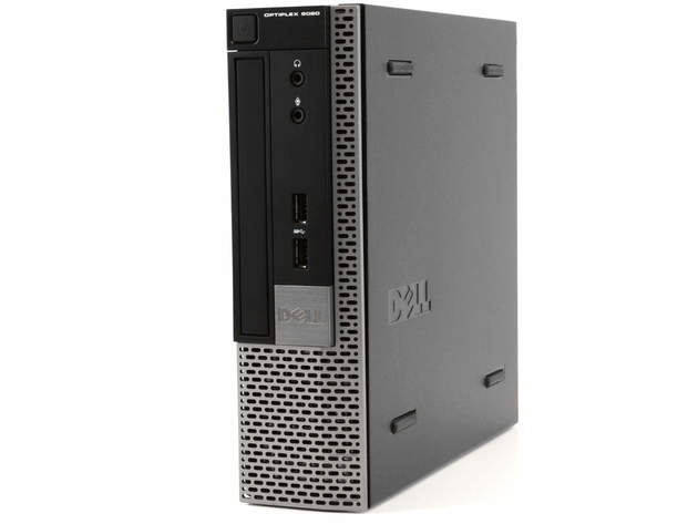 Dell OptiPlex 9020 Ultra Small Form Factor Computer PC, 3.20 GHz Intel i5 Quad Core Gen 3, 4GB DDR3 RAM, 240GB SSD Hard Drive, Windows 10 Home 64 bit (Renewed)