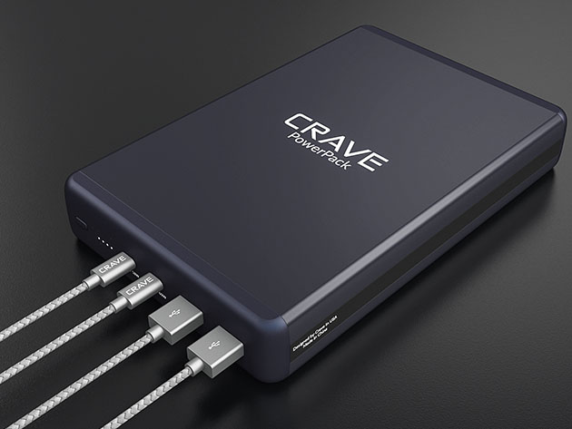 Crave PowerPack 2: 50,000mAh Battery Charger