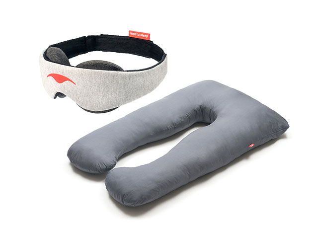 Manta Sleep Mask + Manta Body Pillow Bundle