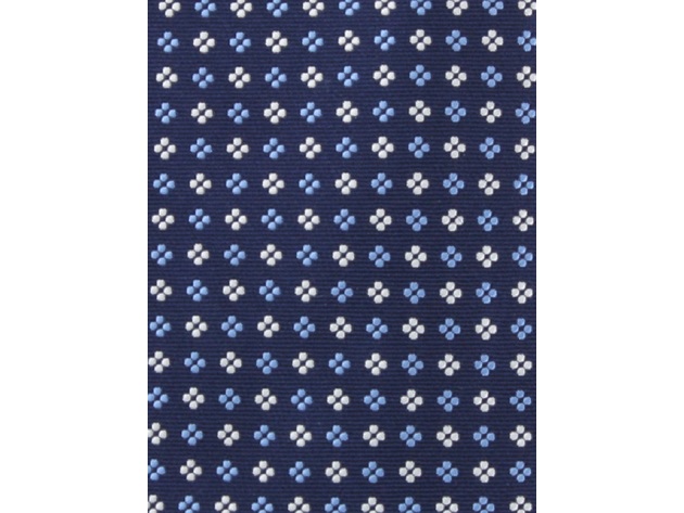 Tommy Hilfiger Men's Square Neat Tie Navy One Size